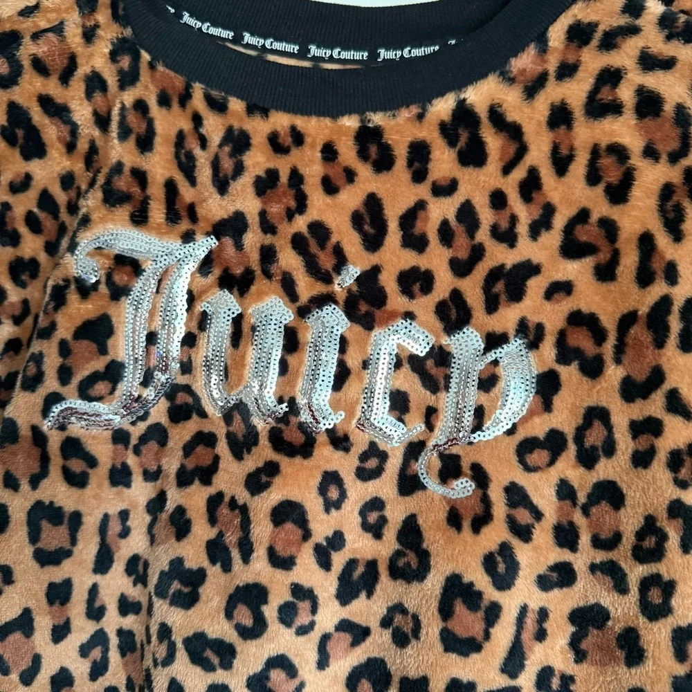 Juicy couture women’s Cheetah leopard loungewear set size large - Picture 3 of 9